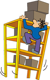 Clip Art, Rickety Ladder